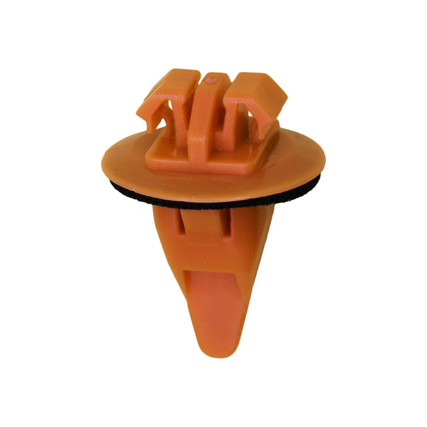 Auveco No. 20688 Molding Clip W/Sealer Orange - Toyota, Quantity - 10