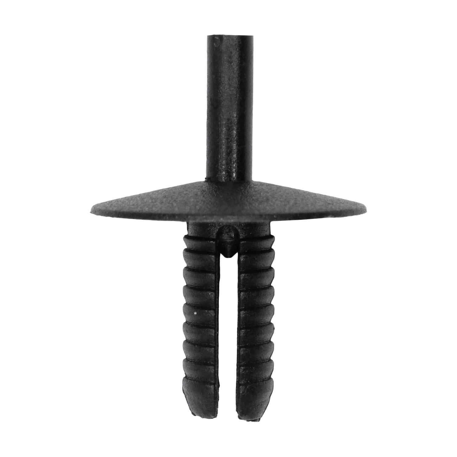 Auveco No. 20734 Push Type Retainer Black Nylon - BMW, Quantity - 50