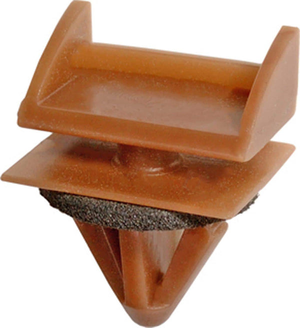 Auveco No. 20825 GM Molding Clip - Brown Nylon, Quantity - 15