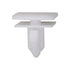 Auveco No. 20870 Chrysler Molding Clip-White Nylon, Quantity - 15