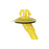 Auveco No. 20875 Lexus Molding Clip - Yellow Nylon, Quantity - 10