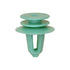 Auveco No. 20879 Mercedes Benz Retainer - Green Nylon, Quantity - 10
