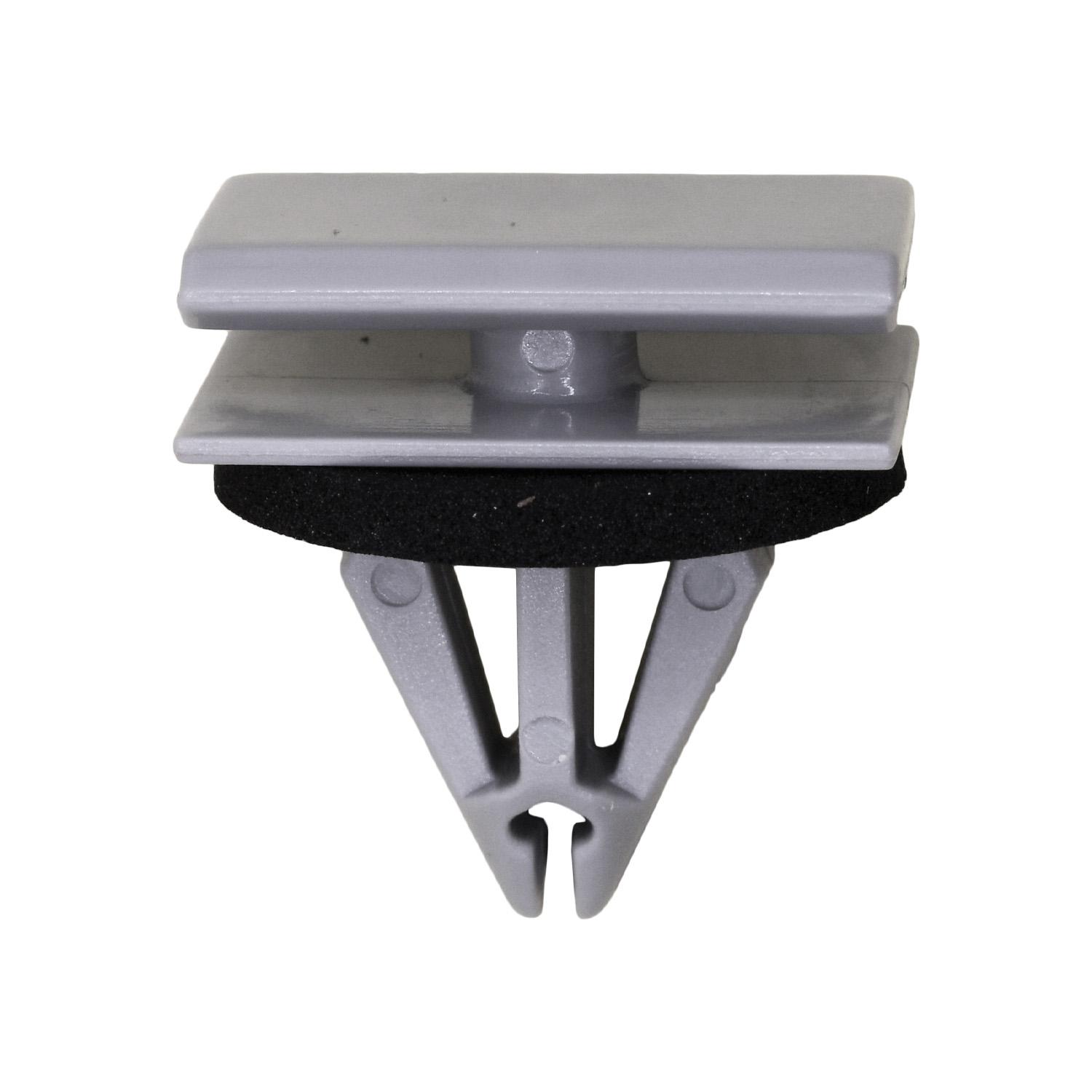 Auveco No. 20885 GM Molding Clip - Gray Nylon, Quantity - 15