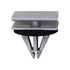 Auveco No. 20885 GM Molding Clip - Gray Nylon, Quantity - 15