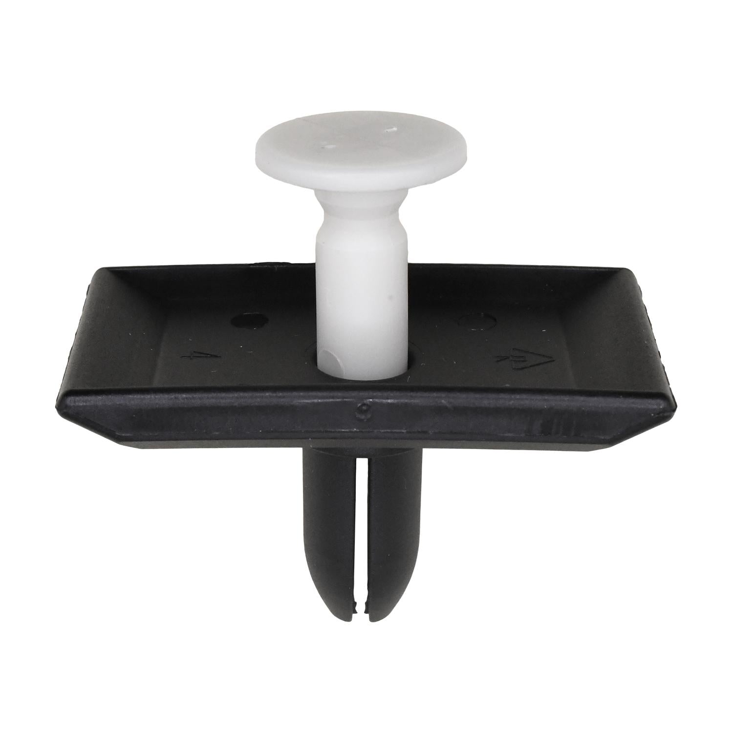 Auveco No. 20890 Chrysler Push-Type Retainer - Black & Natural Nylon, Quantity - 15