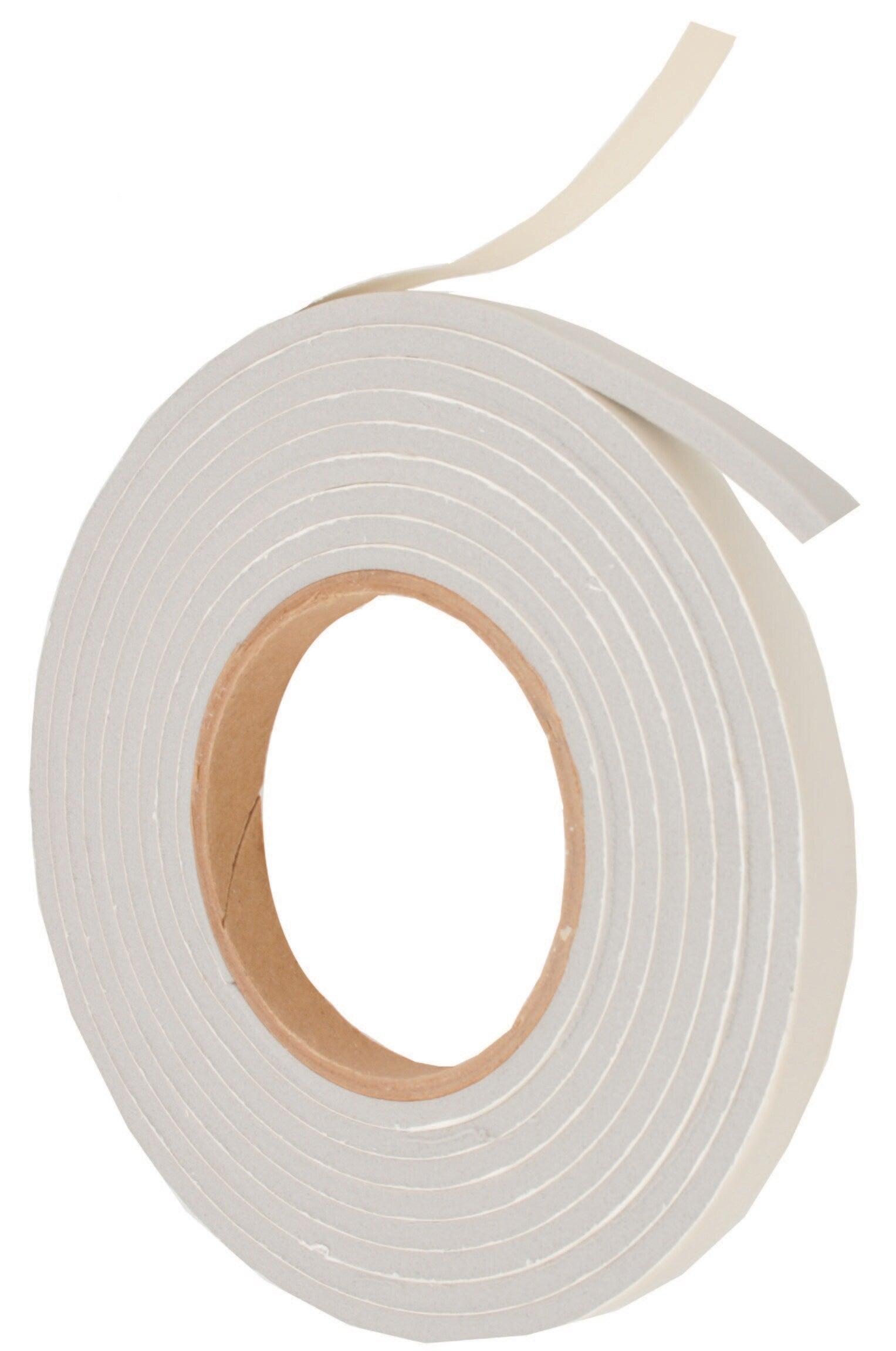 Auveco No. 20914 Adhesive Vinyl Foam Sponge Weatherstrip, Quantity - 10 FT ROLL