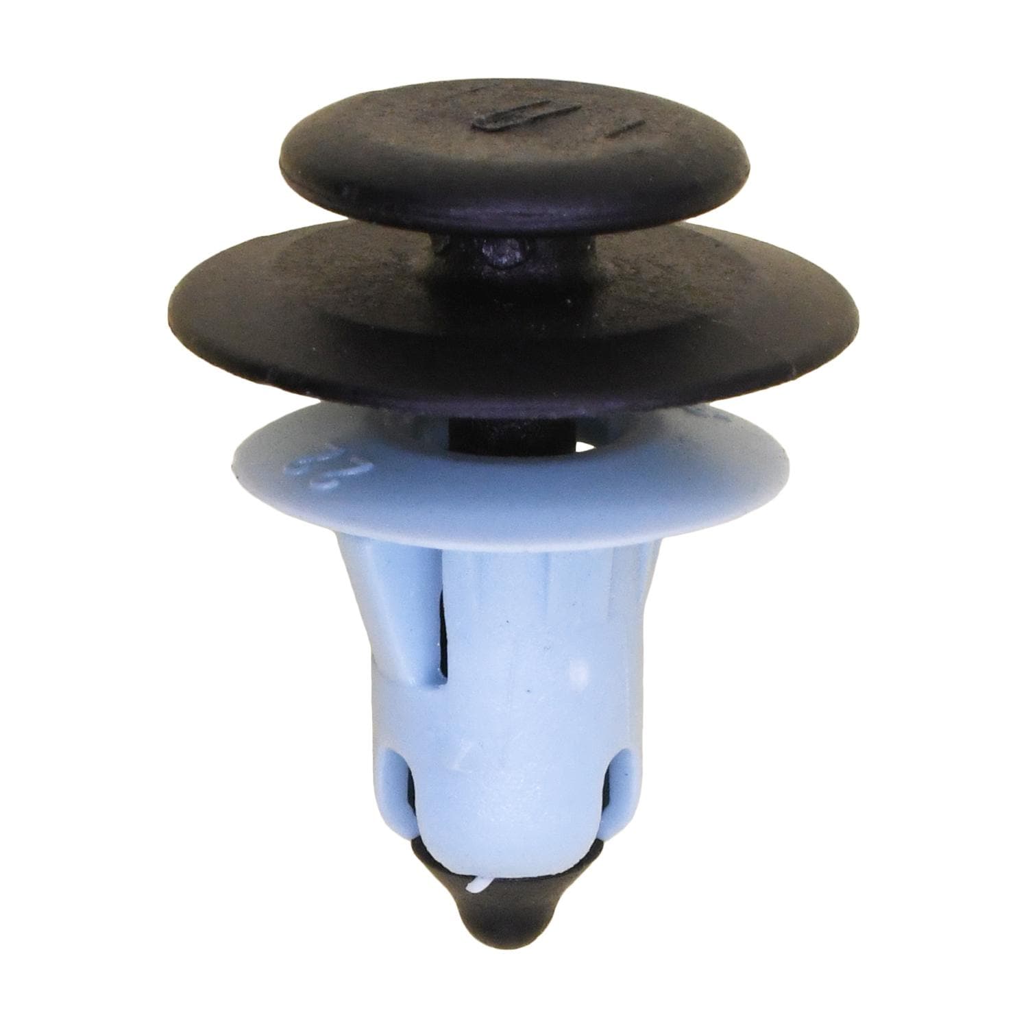 Auveco No. 20949 Ford Push-Type Retainer-Black/Blue Nylon, Quantity - 25