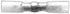 Auveco No. 21002 Crimp & Solder Butt Connector 24 - 22 Gauge, Quantity - 10