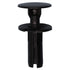 Auveco # 21011 Toyota Push-Type Retainer Black Nylon. Qty 15.