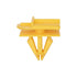 Auveco No. 21013 Molding Clip GM Yellow Nylon, Quantity - 15