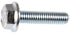 Auveco No. 21048 J.I.S. Small Head Hex Flange Bolt, Quantity - 25