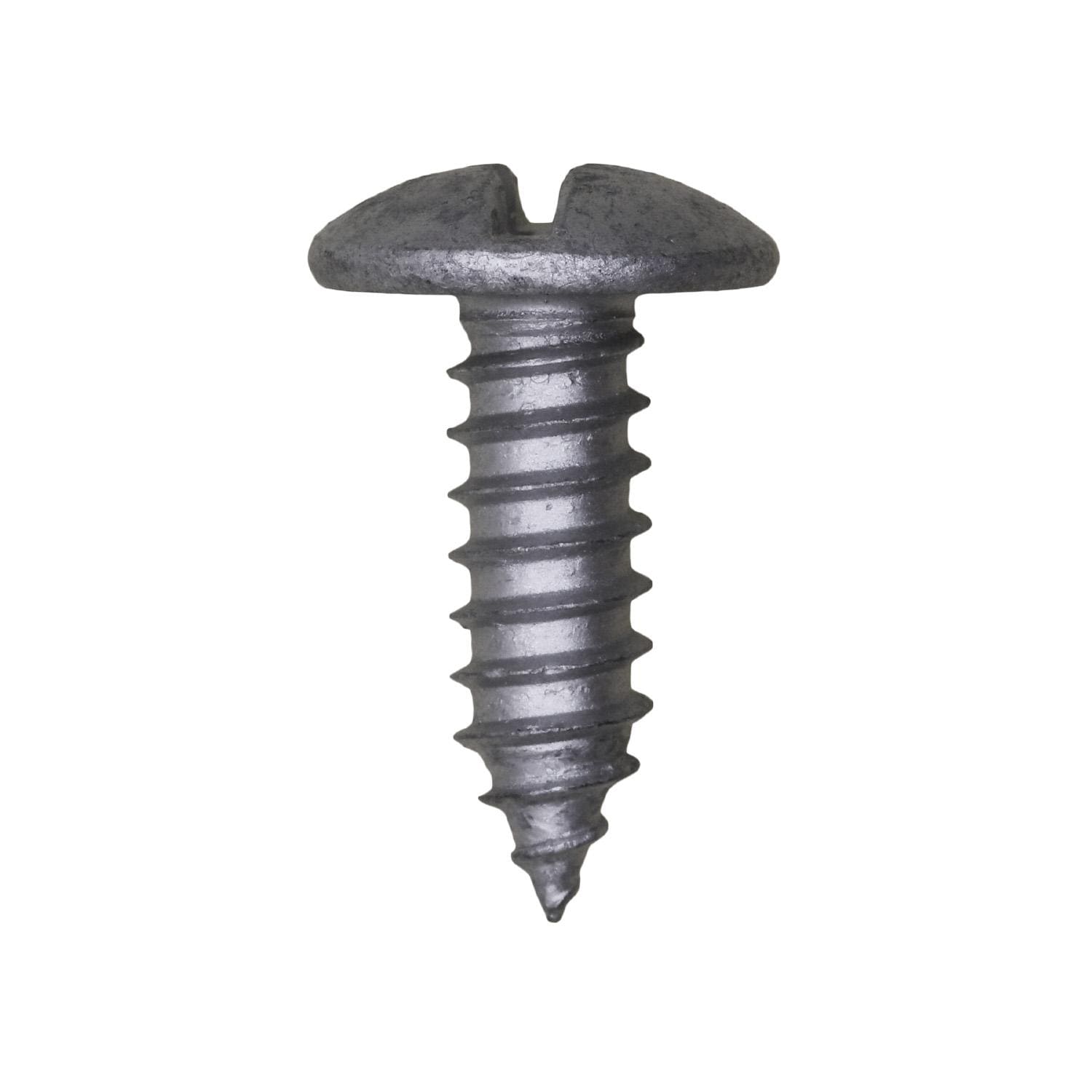 Auveco No. 21081 Duo-Drive Truss Head License Plate Screw, Quantity - 50