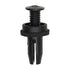 Auveco # 21172 Ford Push-Type Retainer Black Nylon. Qty 15.