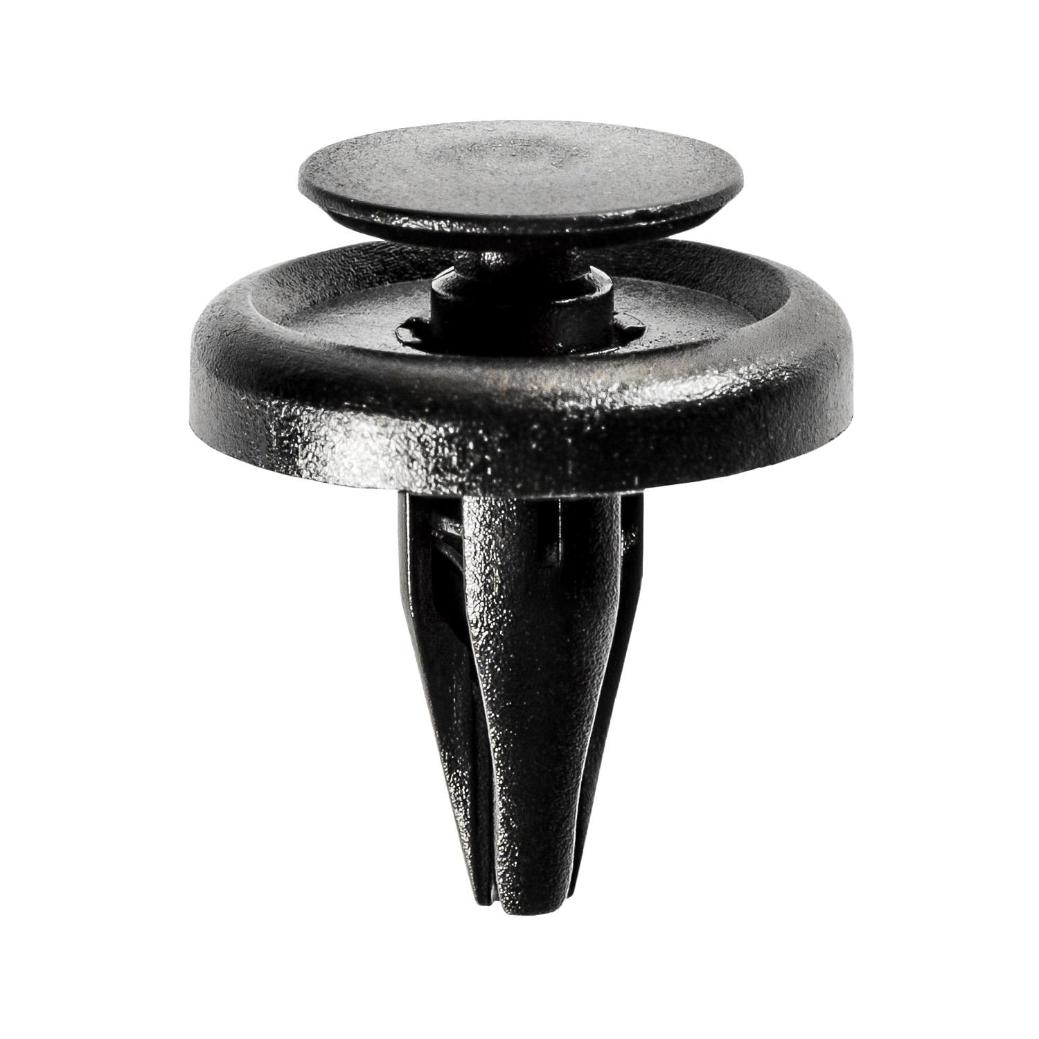 Auveco No. 21225 Toyota Push Type Retainer - Black Nylon, Quantity - 5
