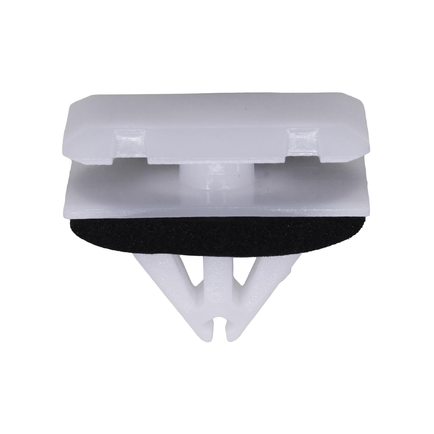 Auveco # 21242 GM Molding Clip White Nylon. Qty 15.