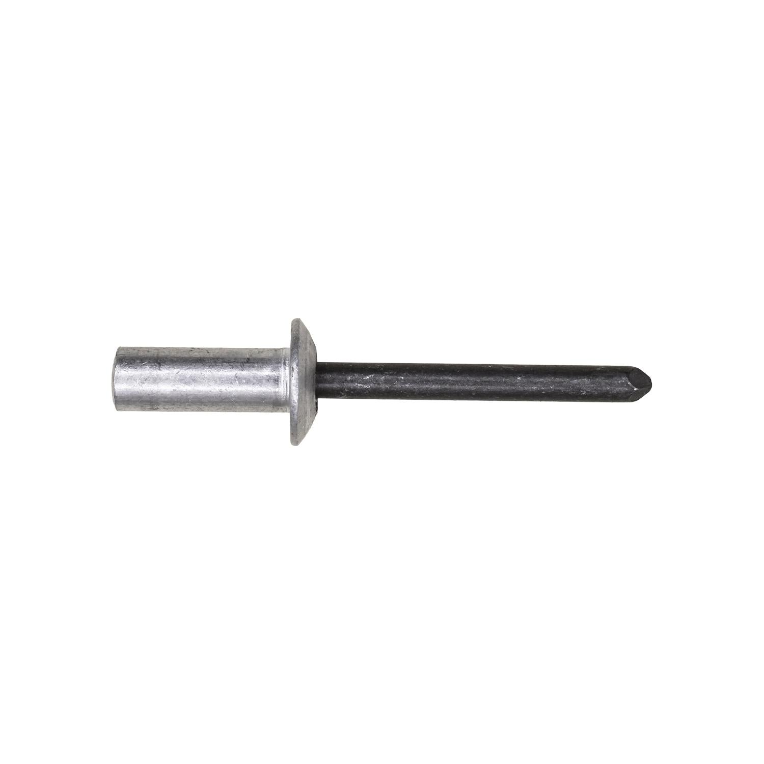 Auveco 21440 Closed End Rivet 1/4 Dia, 1/2 Flange, 1/4 x 3/8 Grip Qty ...