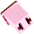 Auveco # 21474 GM Low Profile 30amp Fuse- Pink. Qty 3.