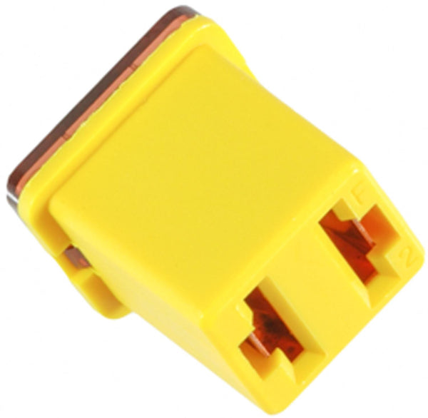 Auveco No. 21476 GM Low Profile 60Amp Fuse- Yellow, Quantity - 3