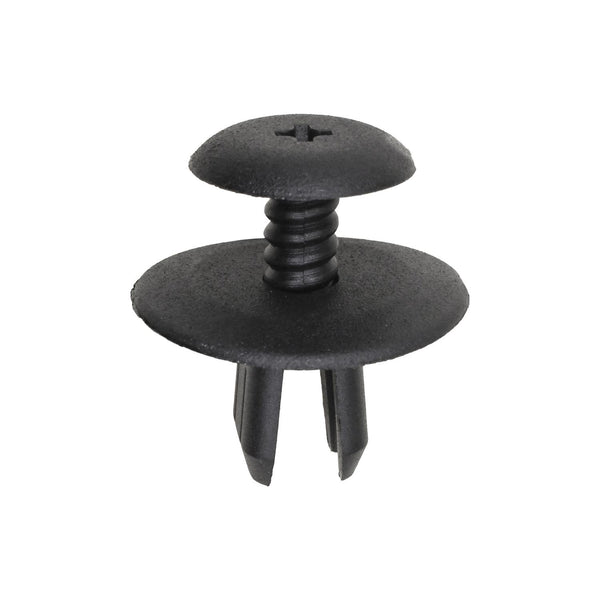 Auveco No. 21482 Volkswagen & Audi Push Type Retainer- Black Nylon, Quantity - 25