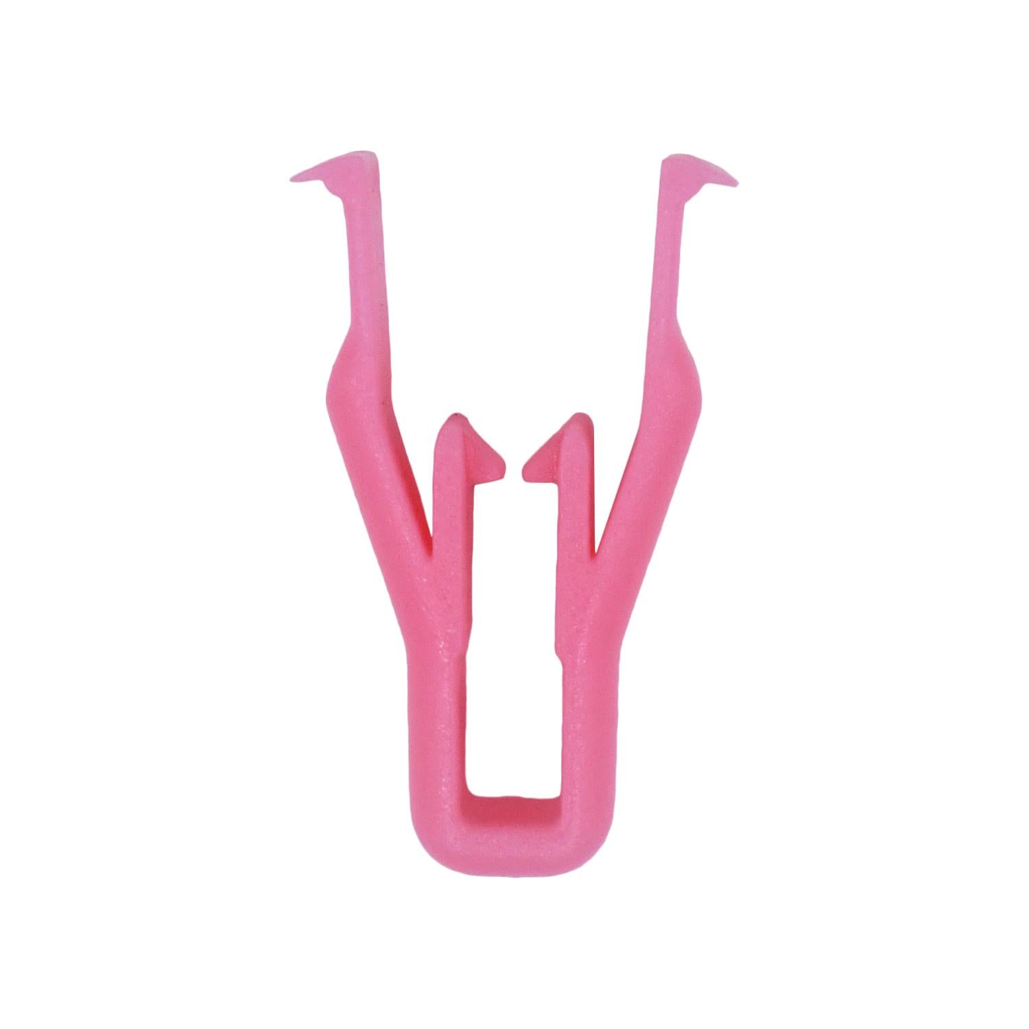 Auveco No. 21549 Lexus & Toyota Molding Clip Pink Nylon, Quantity - 25