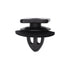 Auveco No. 21559 Acura & Honda Molding Clip W/Sealer Black Nylon, Quantity - 25