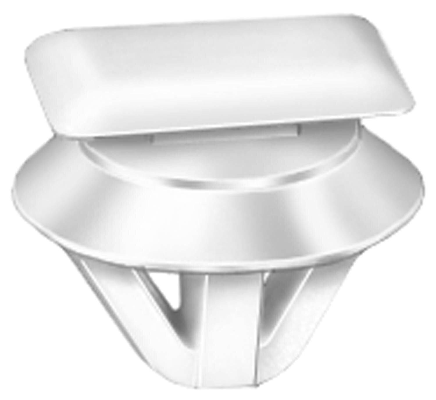 Auveco No. 21561 Mazda Molding Clip White Nylon, Quantity - 25