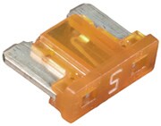 Auveco No. 21602 Toyota & Lexus Mini Fuse Tan 5 Amp, Quantity - 5