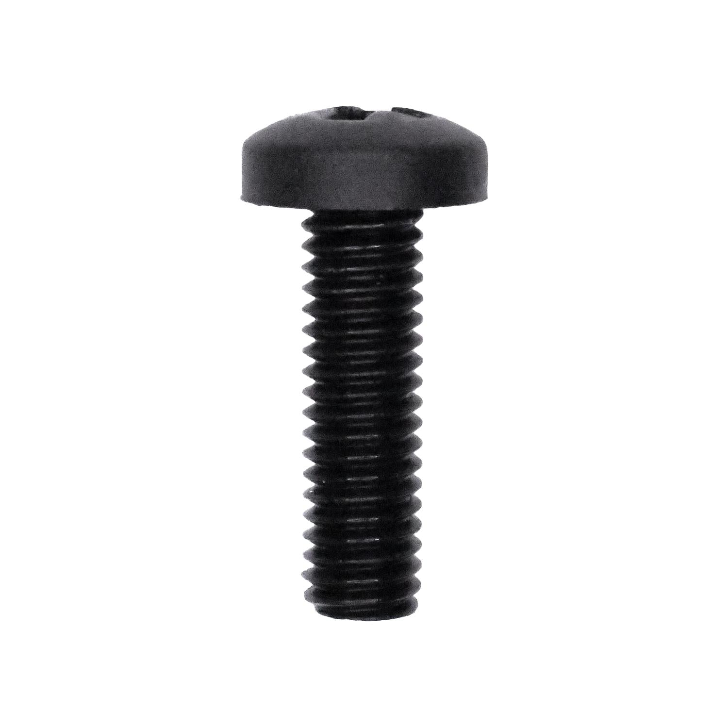 Auveco No. 21608 Black Nylon License Plate Screw, Quantity - 1000