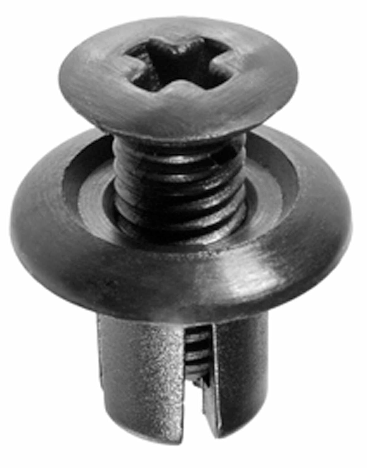 Auveco No. 21624 Toyota Push-Type Retainer- Black Nylon, Quantity - 15