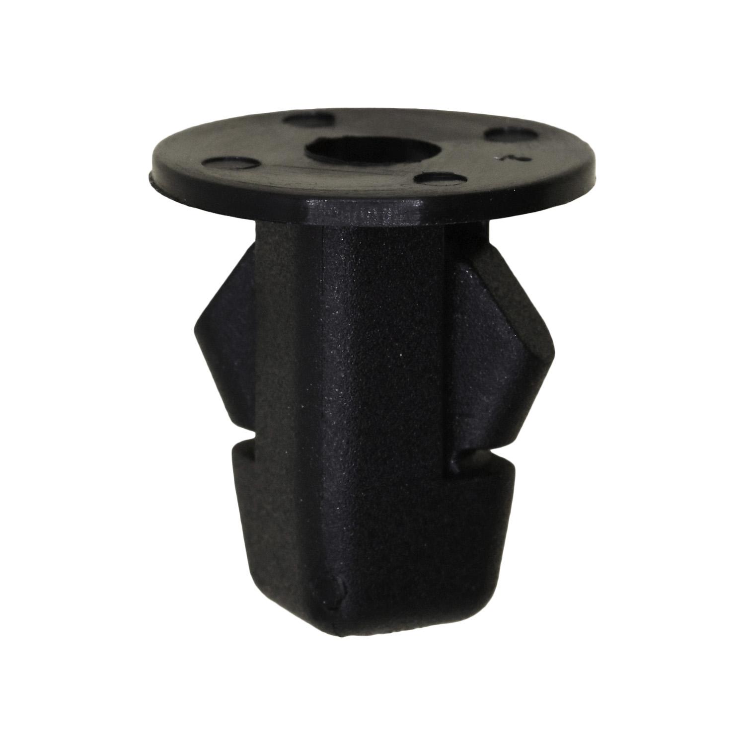 Auveco No. 21625 Toyota Screw Grommet- Black Nylon, Quantity - 15