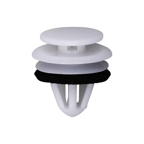 Auveco No. 21638 Honda Trim Panel Retainer With Sealer- White Nylon, Quantity - 15