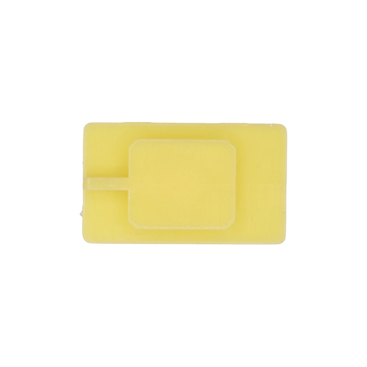 Auveco No. 21642 Toyota Molding Clip- Yellow Nylon, Quantity - 15