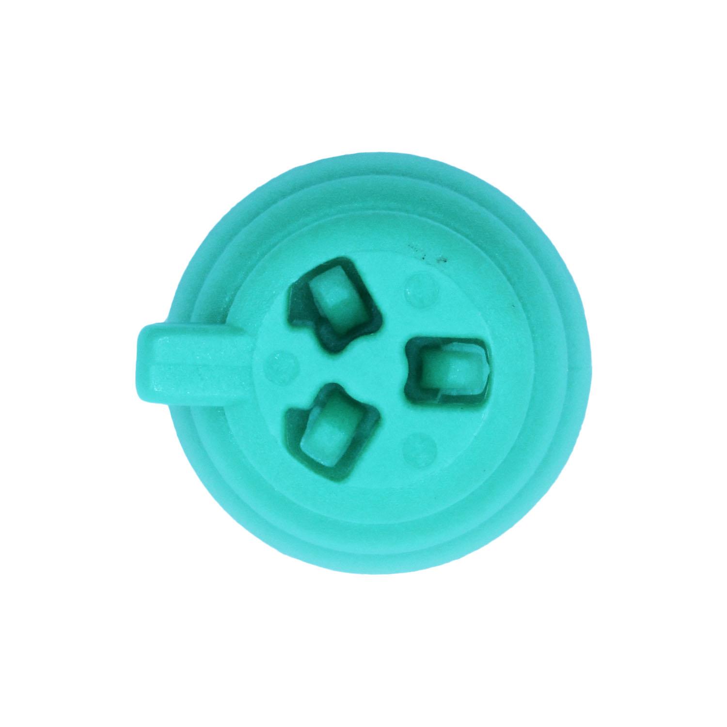 Auveco # 21686 Trim Retainer With Sealer, Green Nylon. Qty 25.