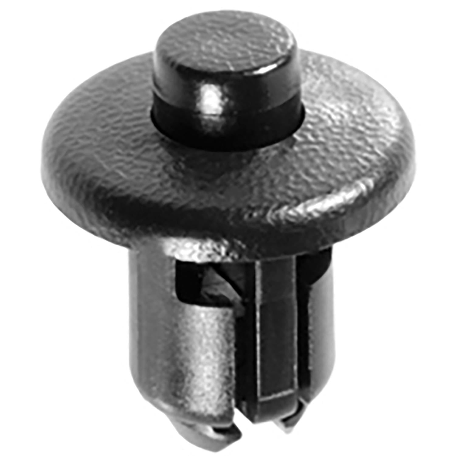 Auveco # 21702 Push-Type Retainer, Black Nylon. Qty 10.