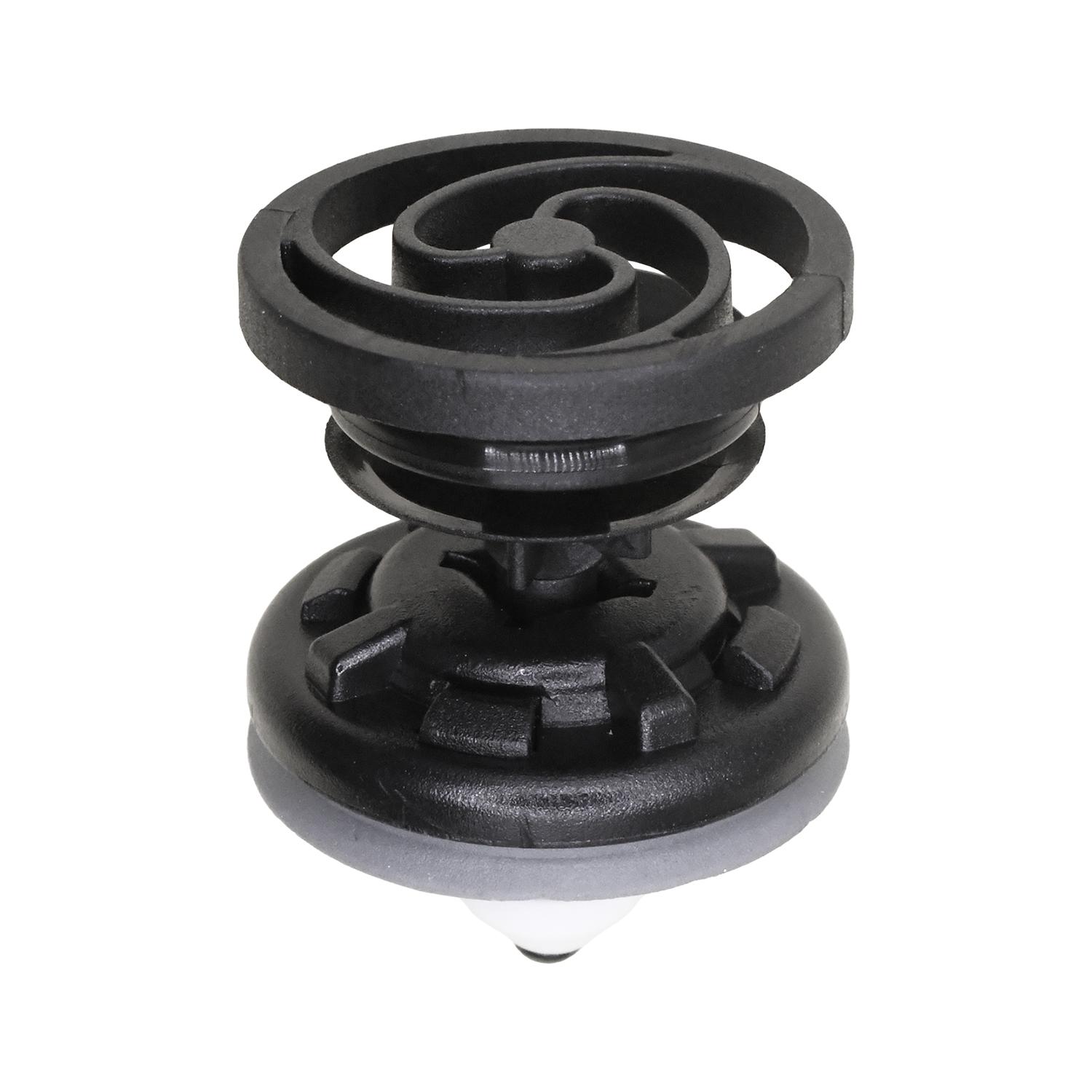 Auveco # 21708 Trim Panel Retainer With Sealer, Black Nylon. Qty 15.