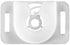 Auveco # 21760 White Nylon Molding Clip, VW / Audi. Qty 25.