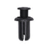Auveco # 21769 Mazda Push-Type Retainer, Black Nylon. Qty 25.