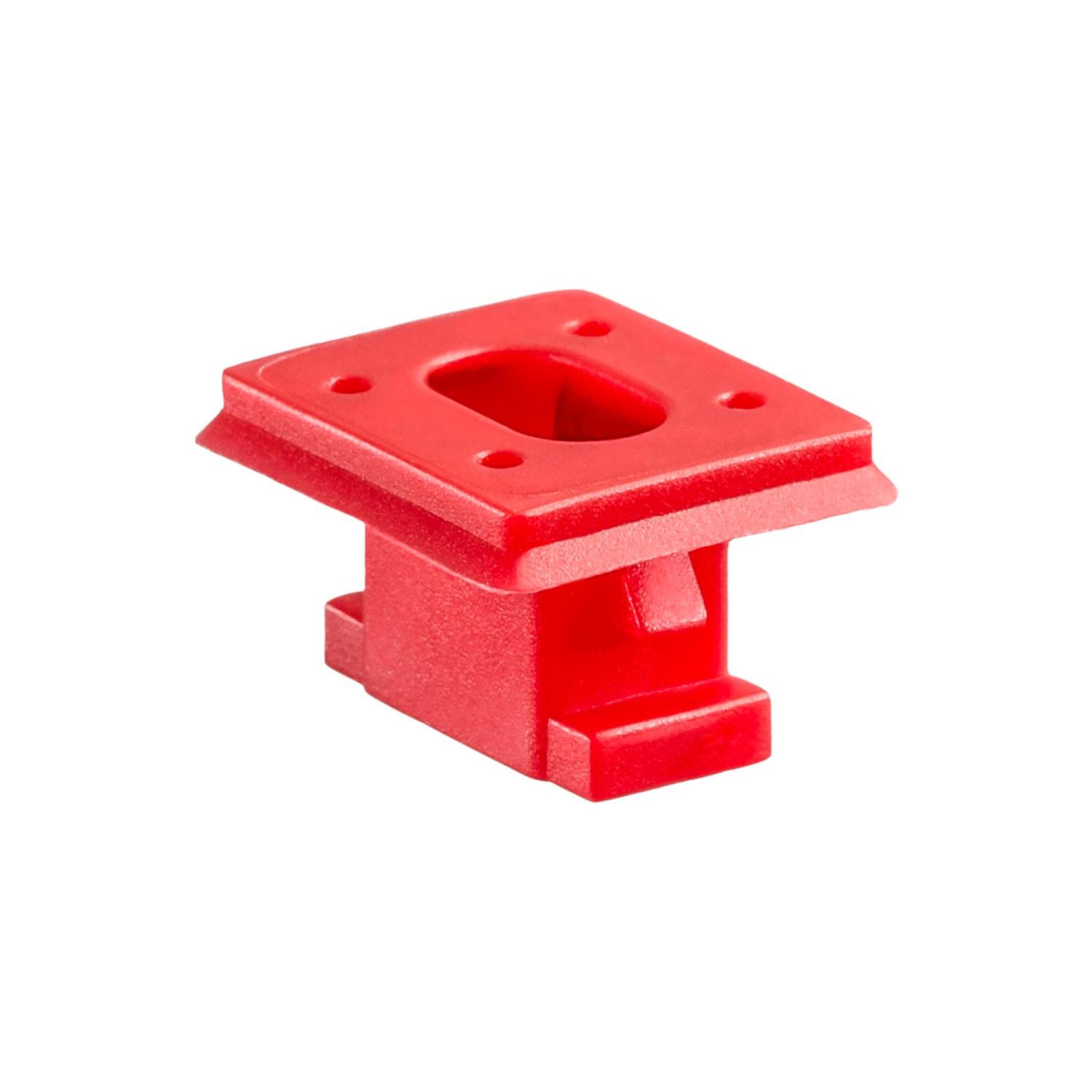 Auveco # 21775 BMW Interior Trim Grommet, Red Nylon. Qty 25.