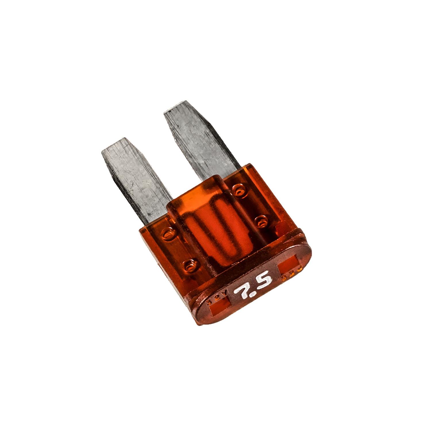 Auveco No. 21829 GM Micro-Fuse 7.5 Amp Brown Color, Quantity - 5
