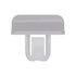 Auveco # 21835 Chrysler Molding Clip, White Nylon. Qty 50.