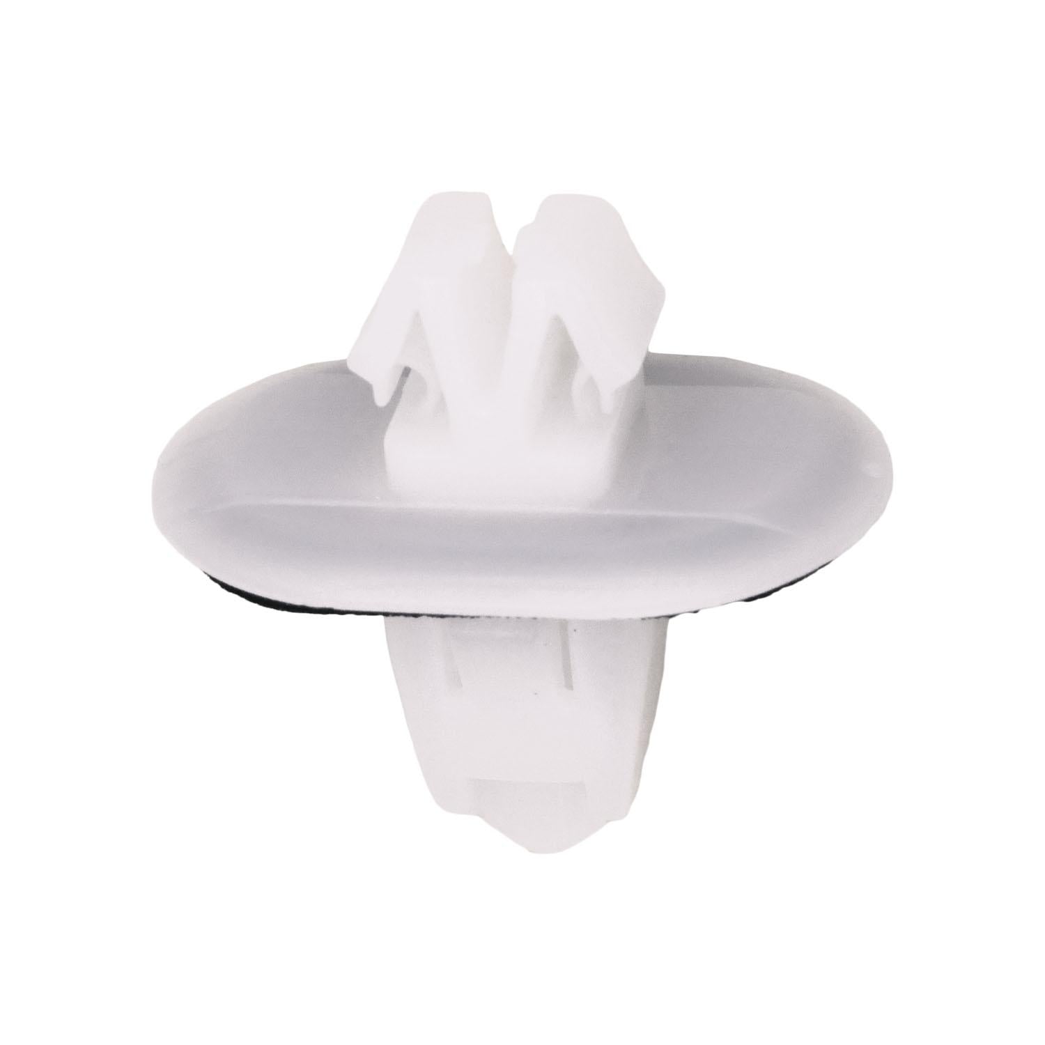 Auveco # 21847 Toyota/Lexus Retainer With Sealer, White Nylon. Qty 25.