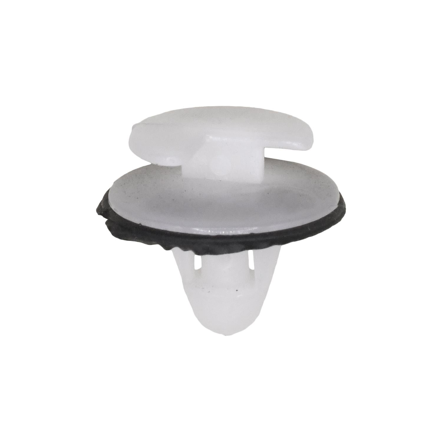 Auveco # 21871 Retainer White Nylon. Qty 25.
