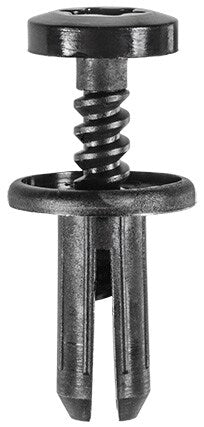 Auveco # 21882 Push-Type Retainer Torx Drive, Black Nylon. Qty 25.