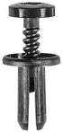 Auveco # 21882 Push-Type Retainer Torx Drive, Black Nylon. Qty 25.