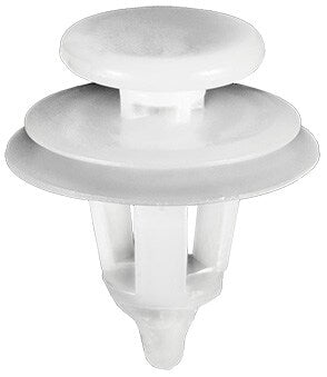 Auveco # 21884 Retainer White Nylon. Qty 25.