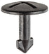 Auveco # 21885 Cowl Retainer; Head Dia.: 25mm, Stem Length: 23mm, Black Nylon. Qty 25.