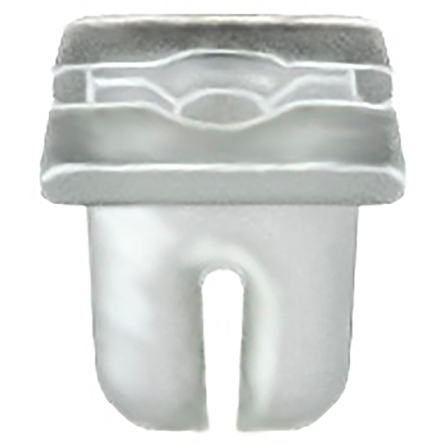 Auveco # 21930 Nylon Nut; Screw Size: 2.9mm (Number 4), Head Size: 9mm X 9mm, Stem Length: 7mm, Natural Nylon. Qty 50.
