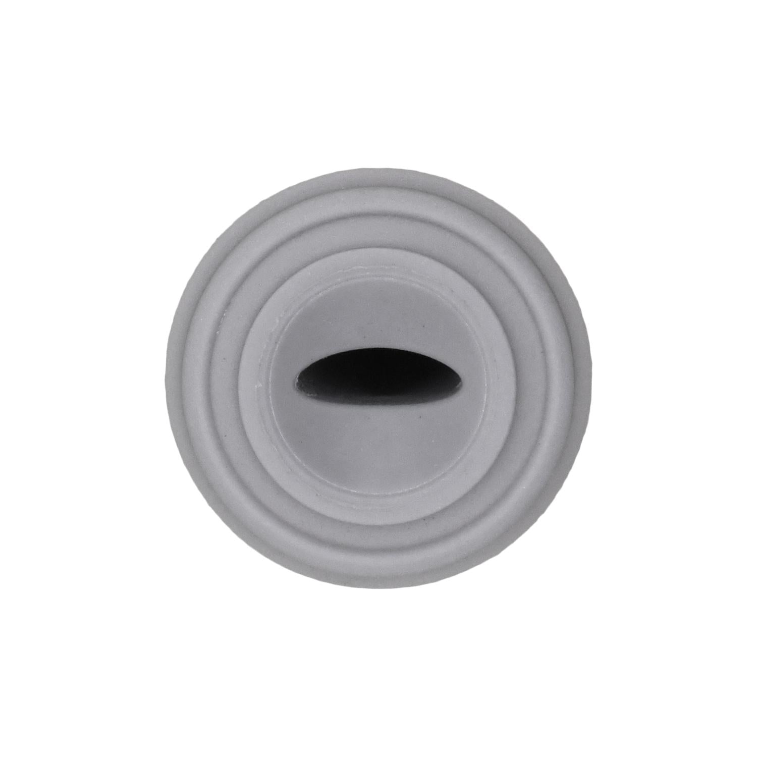 Auveco # 21963 Screw Grommet ; Screw Size: 2.9mm (Number 4), Head Dia.: 16mm, Stem Length: 15mm, Light Gray Nylon. Qty 10.