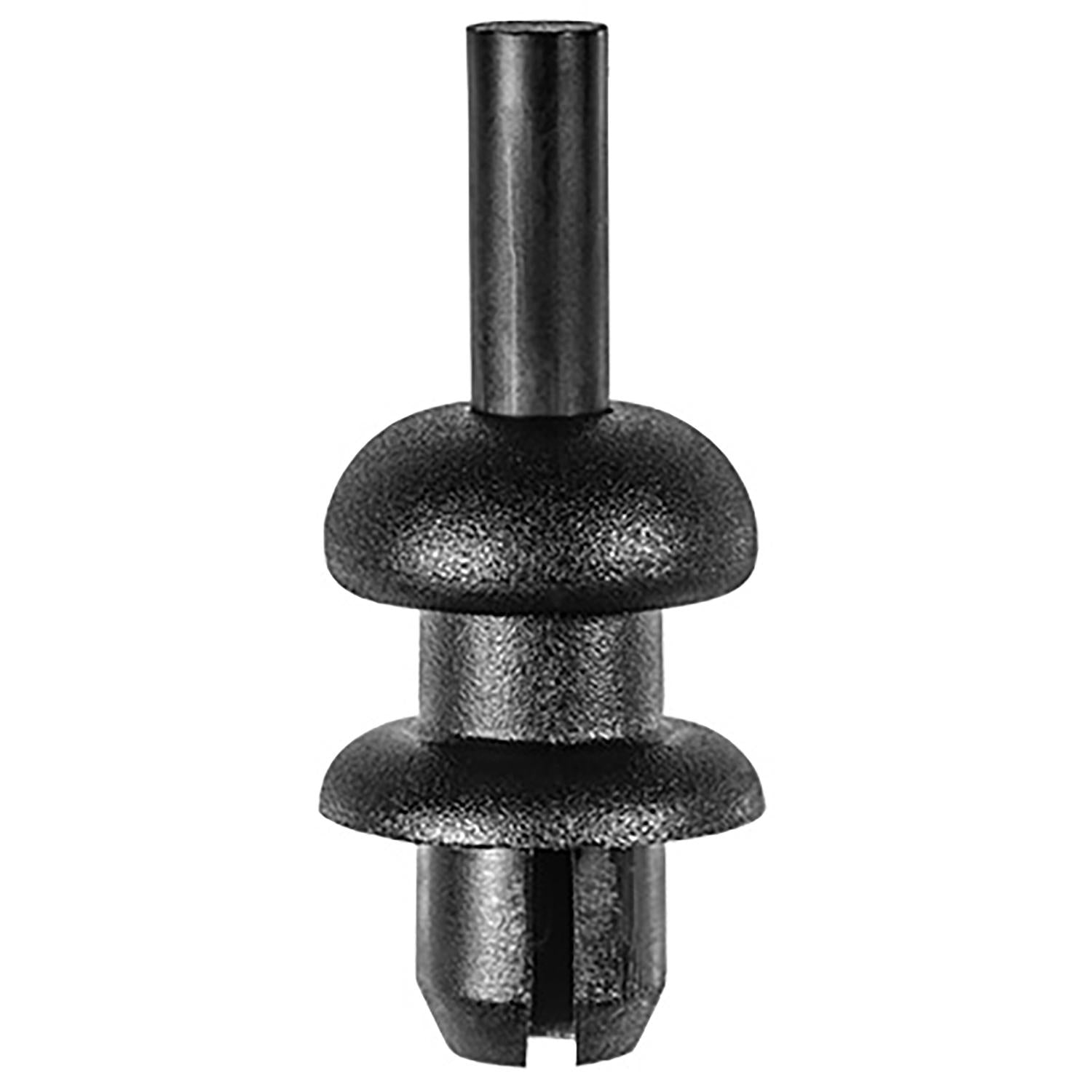 Auveco # 21972 Push-Type Retainer Black Nylon. Qty 15.