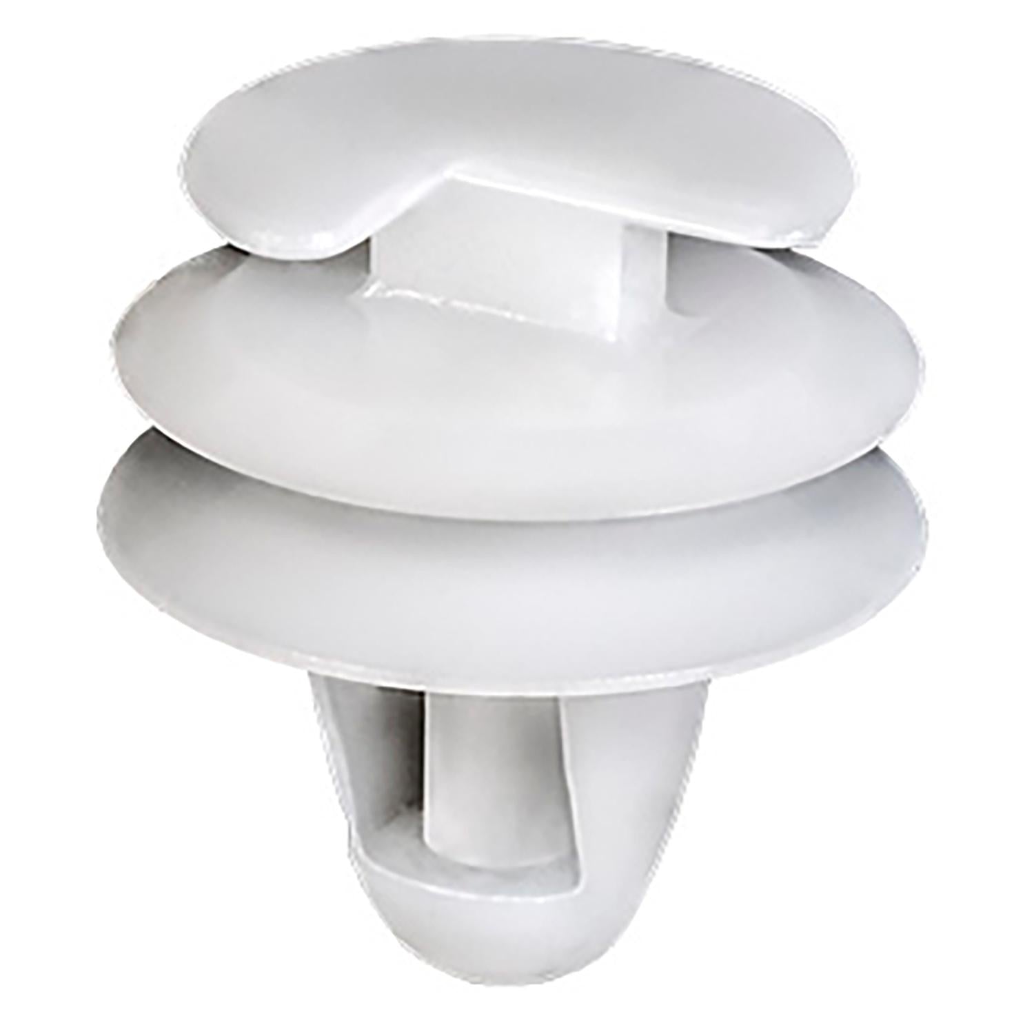 Auveco # 21978 Retainer With Sealer White Nylon. Qty 25.